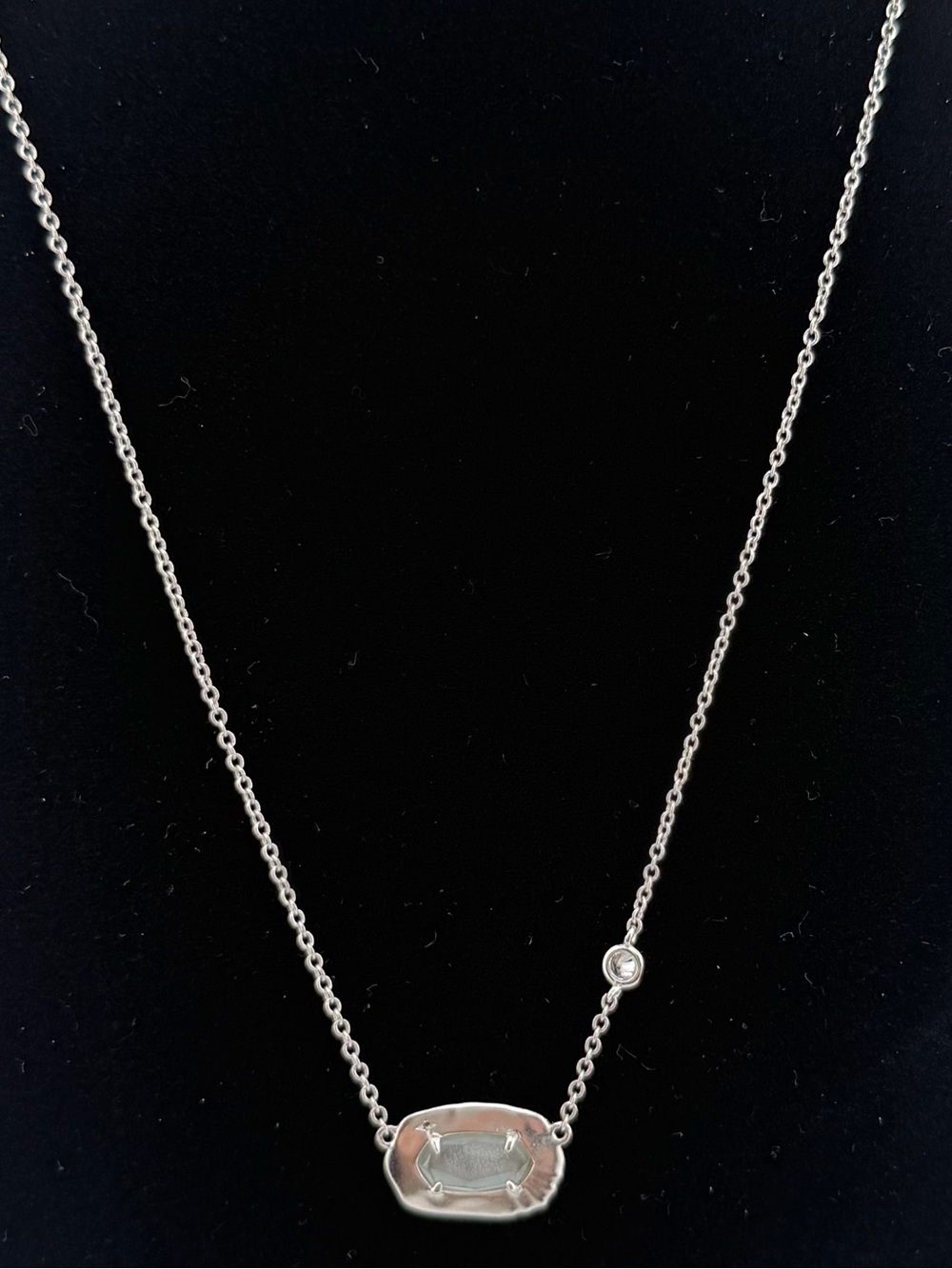 Kendra Scott Elisa Silver Short Pendant Necklace